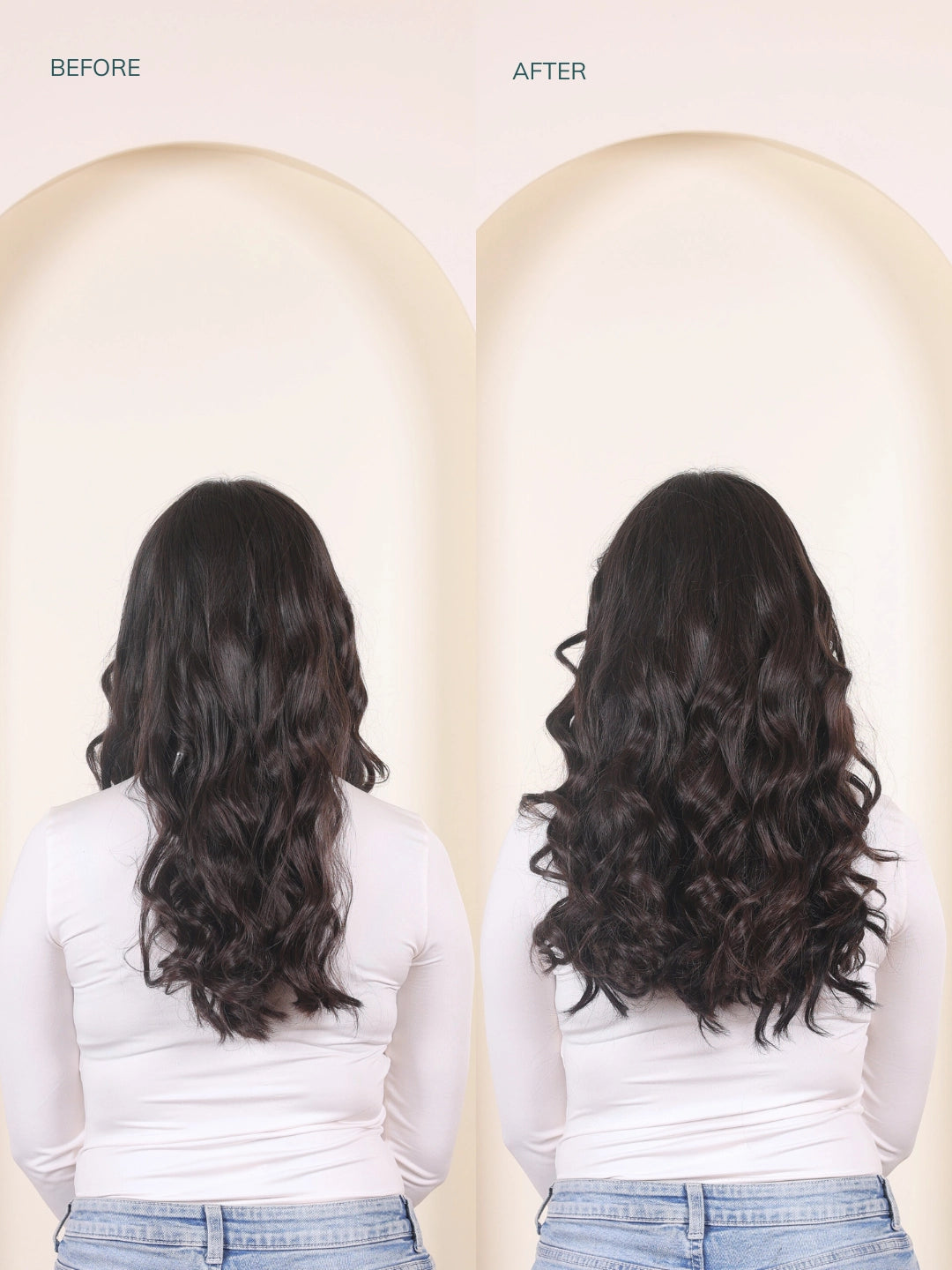 Seamless 3 Set Volumizer Before & After Image