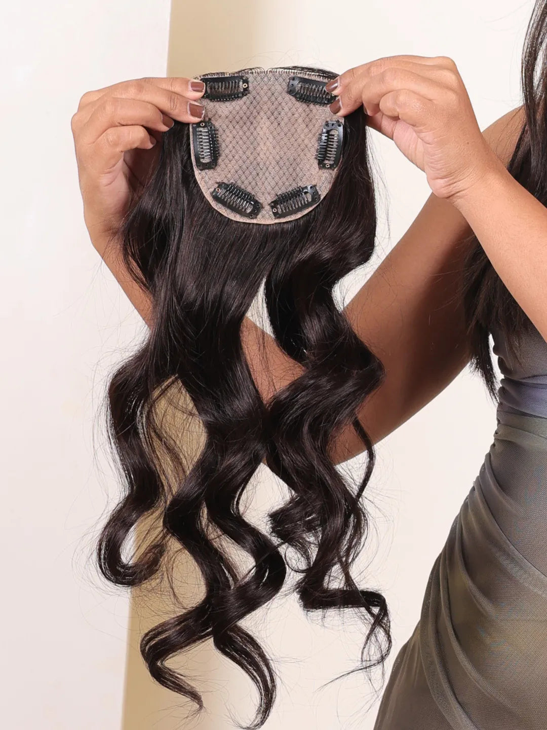 4x4' Silk Hair Topper For Volume