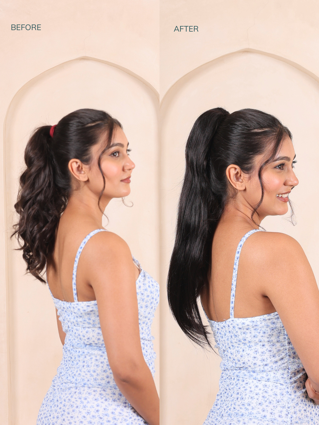 Claw Clip in Ponytail For Thinning