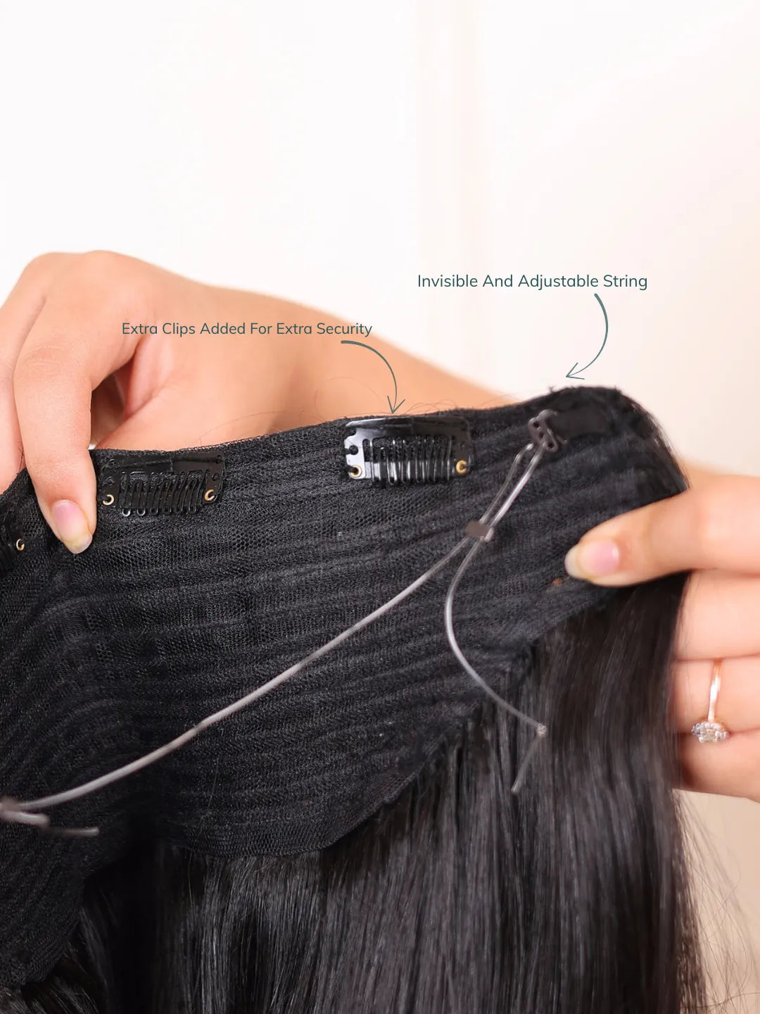 Seamless Base Halo Hair Extensions