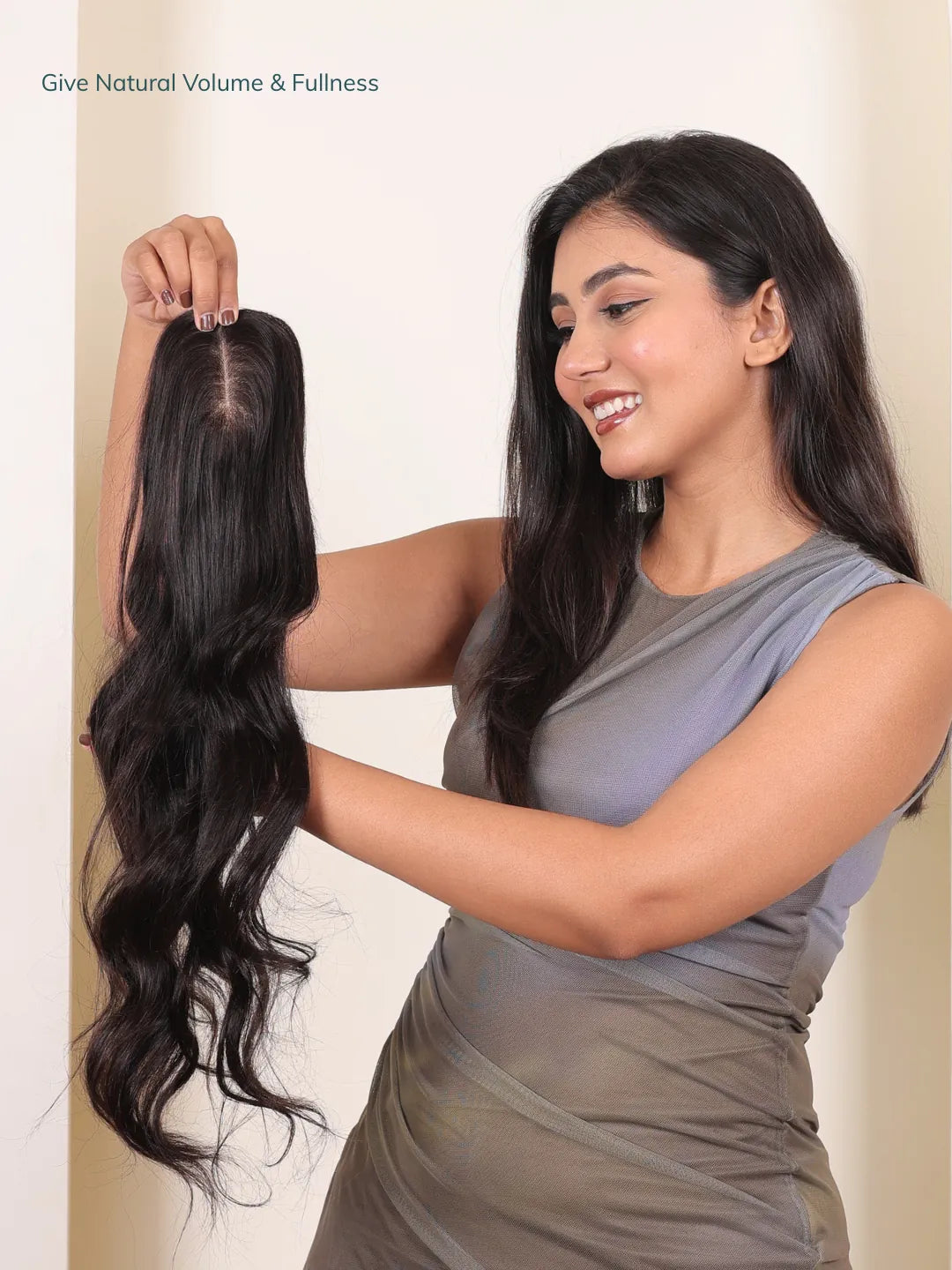 3x5' Silk Hair Topper For Women