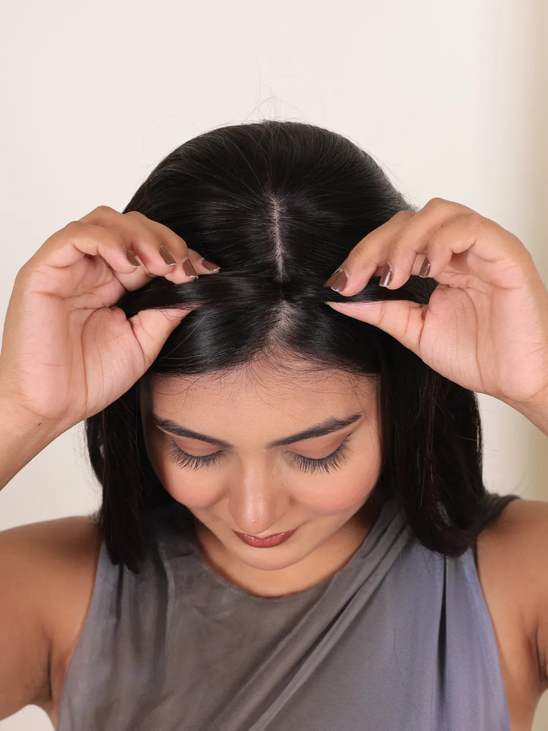 Lightweight 6x6 Silk Crown Hair Topper