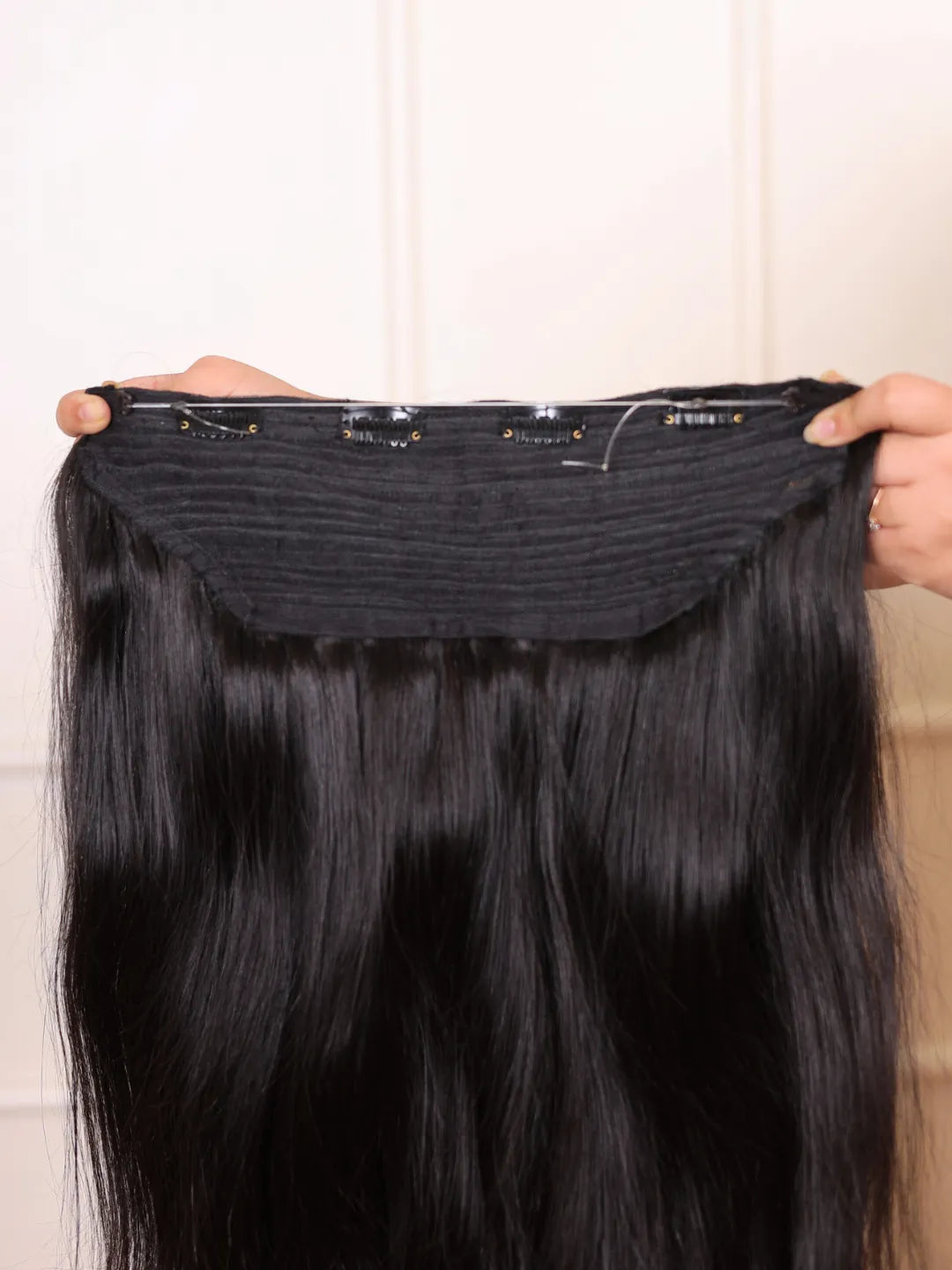 Lightweight Halo Hair Extensions