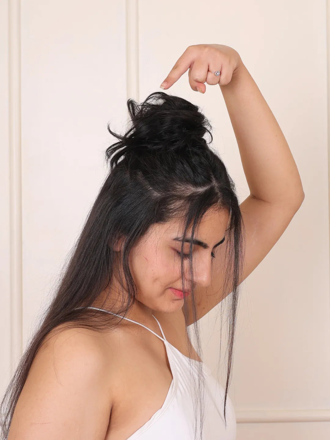 Messy Bun Scrunchie For Quick Hairstyle - Last image