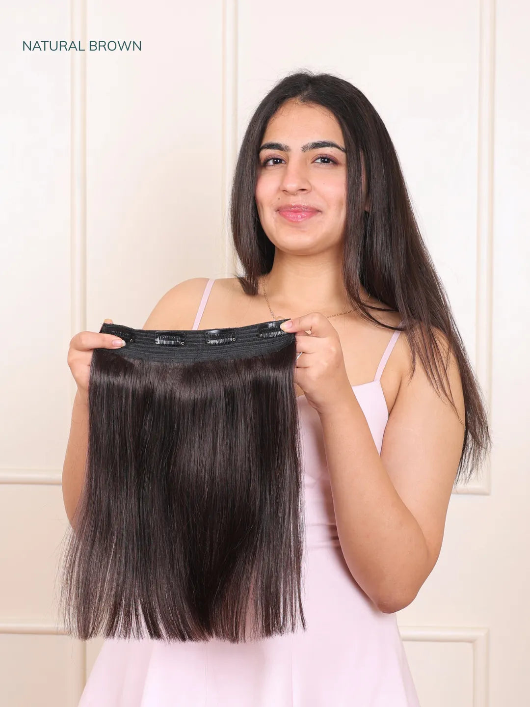 Natural Brown Seamless 3 Set Volumizer