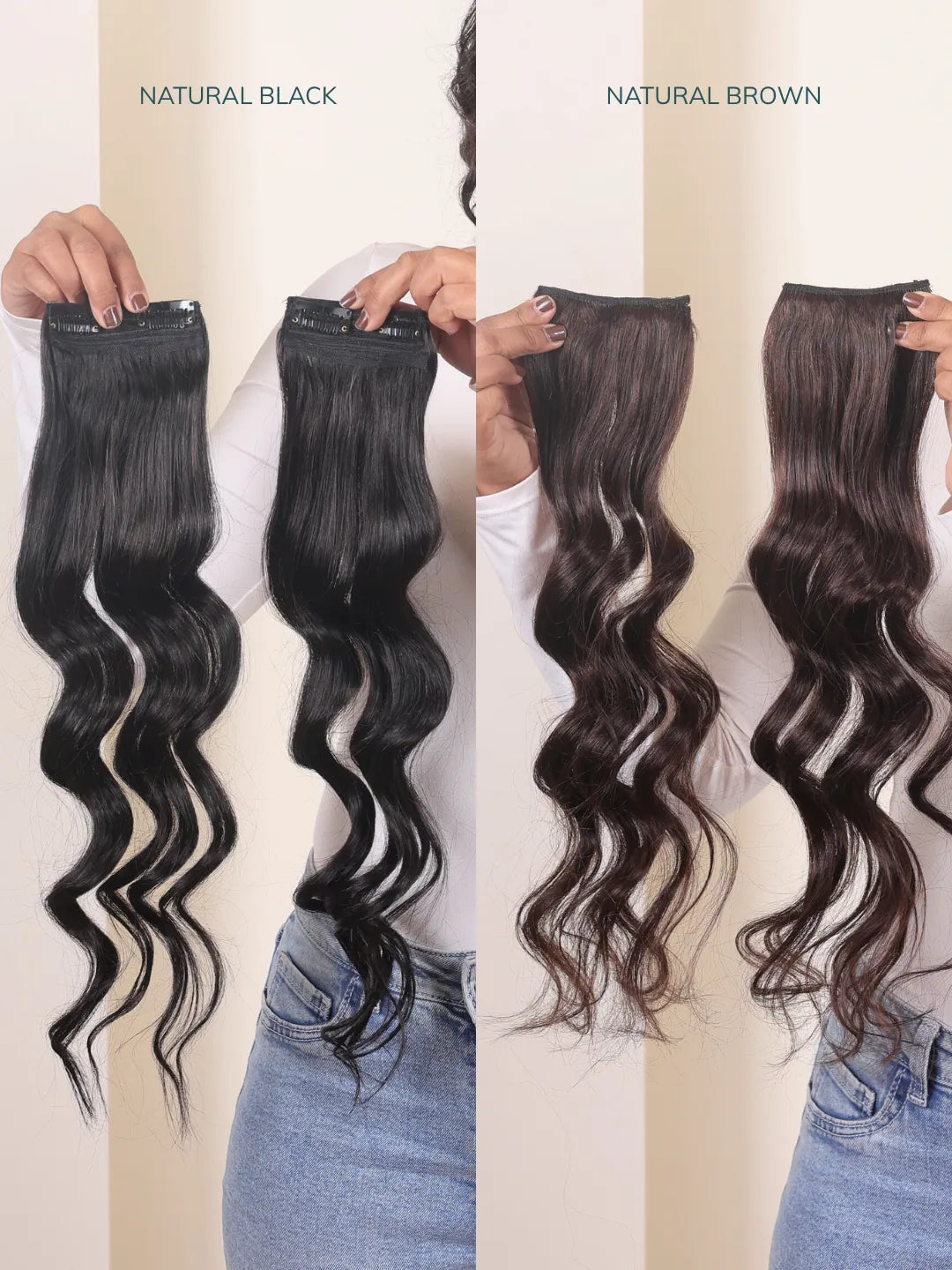 Natural Colors Seamless 2 Set Volumizer