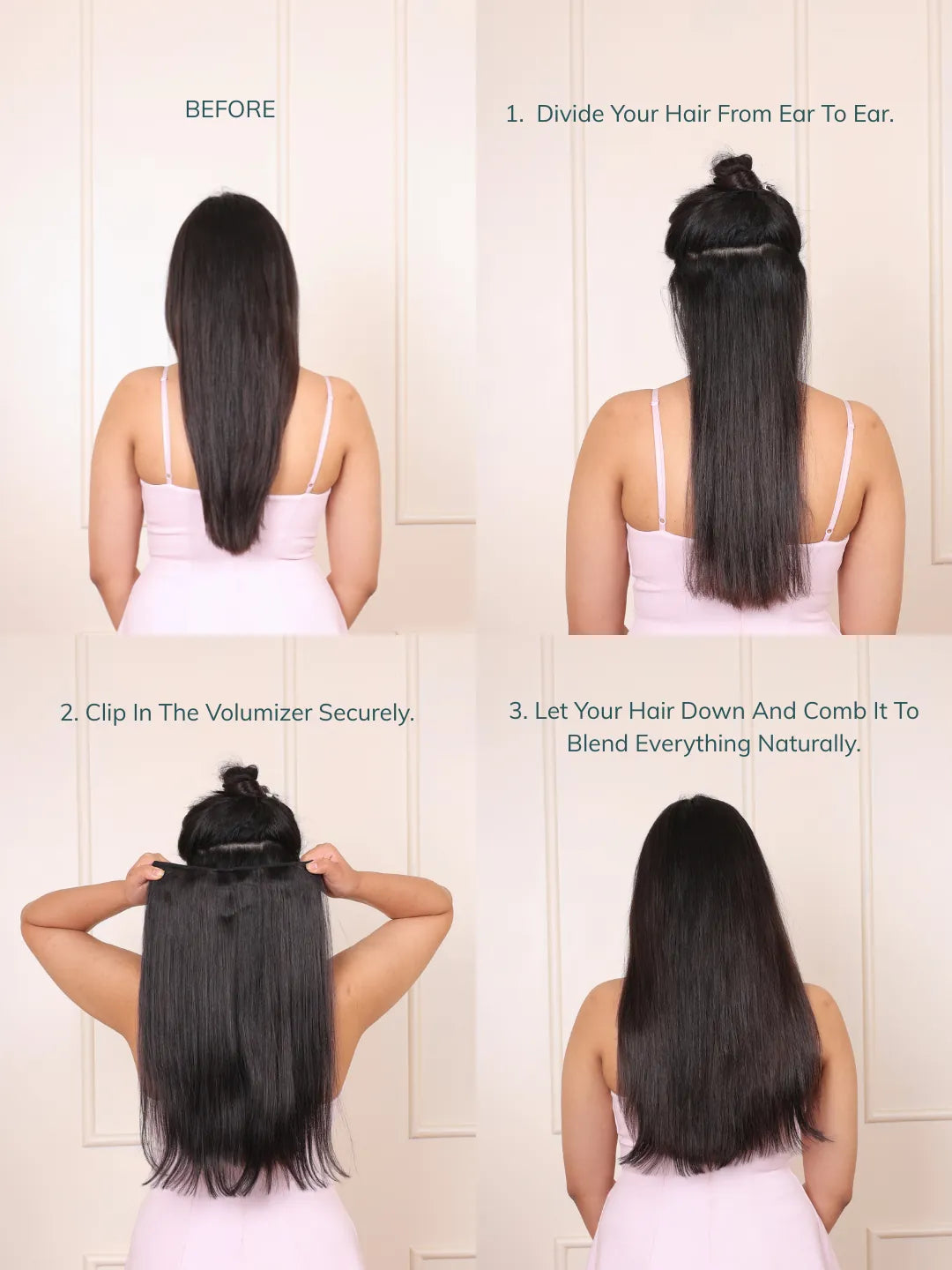 Steps Of Seamless 1 Set Volumizer