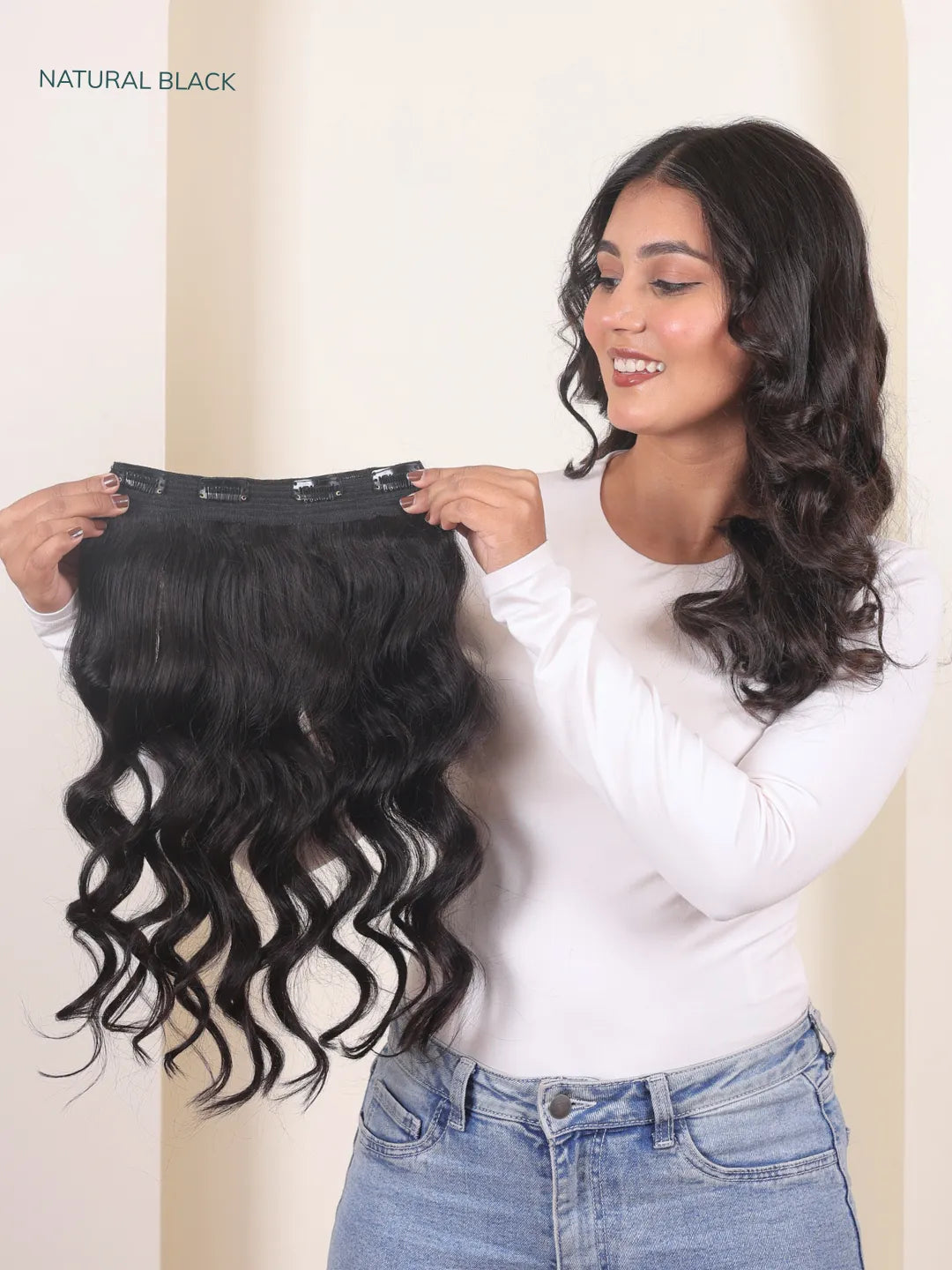 Natural Black Seamless 1 Set Volumizer