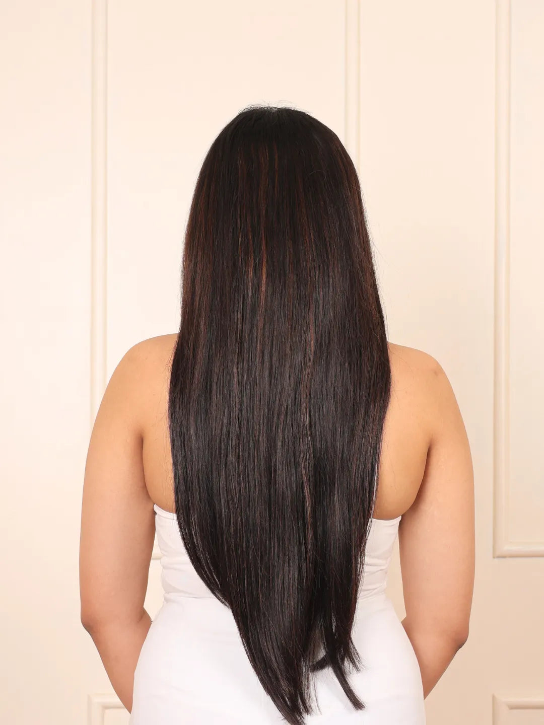 Seamless 7 Set Clip-In Extensions – Mocha Brown For Hair Loss