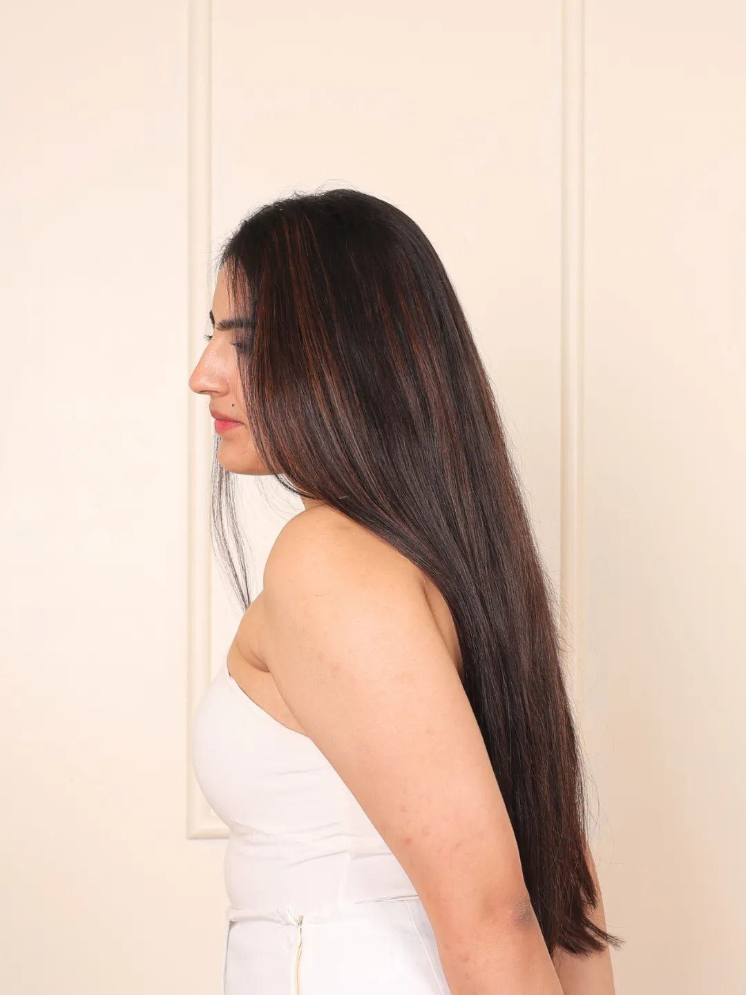 Seamless 7 Set Clip-In Extensions – Mocha Brown For Hair Thinning