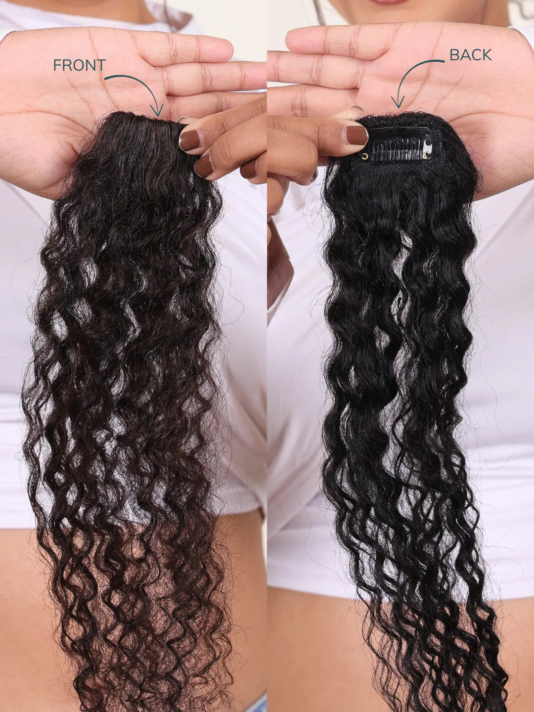 Seamless Cover-Up Patch - Curly For Bald Spots