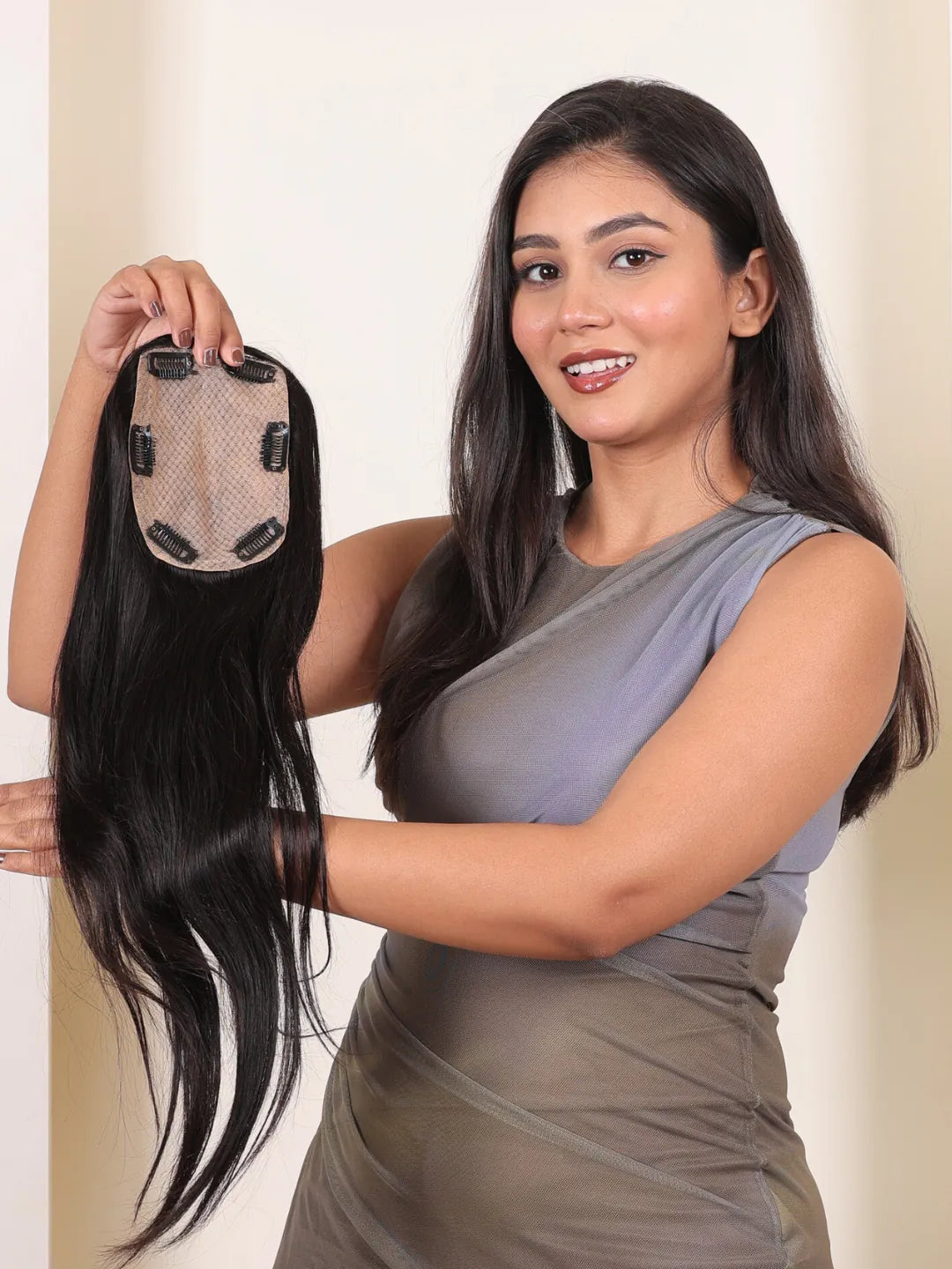 4x6' Silk Hair Topper For Thin Scalp
