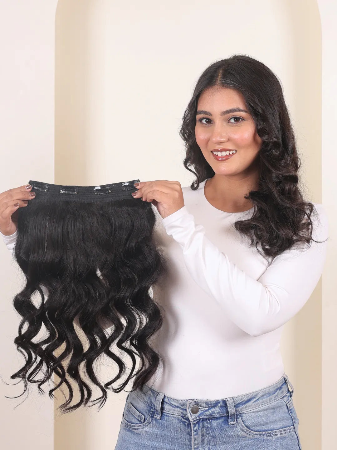 Seamless 1 Set Volumizer-Wavy Textured